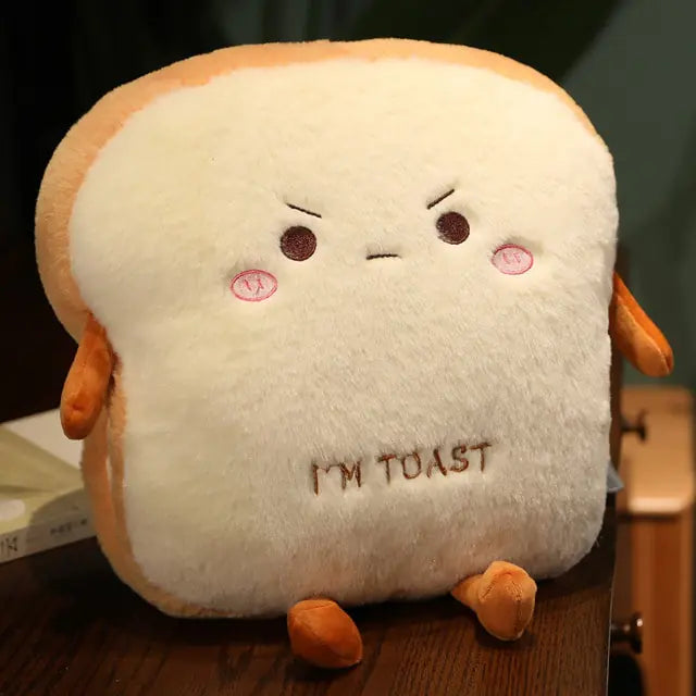 Plush Bread Pillow Cute Simulation Food Toast