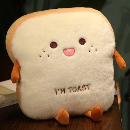 Plush Bread Pillow Cute Simulation Food Toast