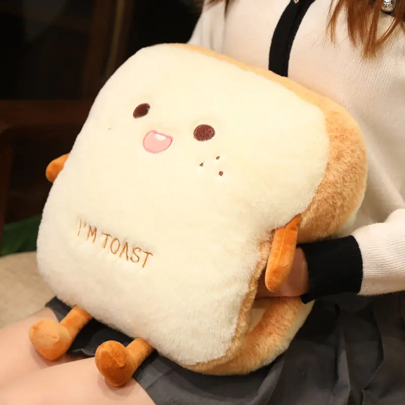 Plush Bread Pillow Cute Simulation Food Toast