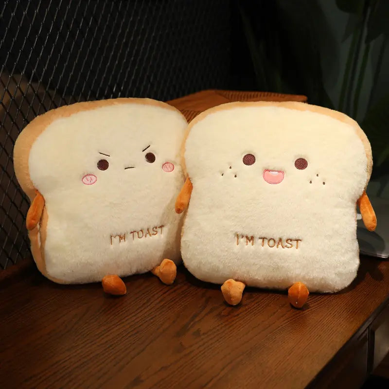 Plush Bread Pillow Cute Simulation Food Toast